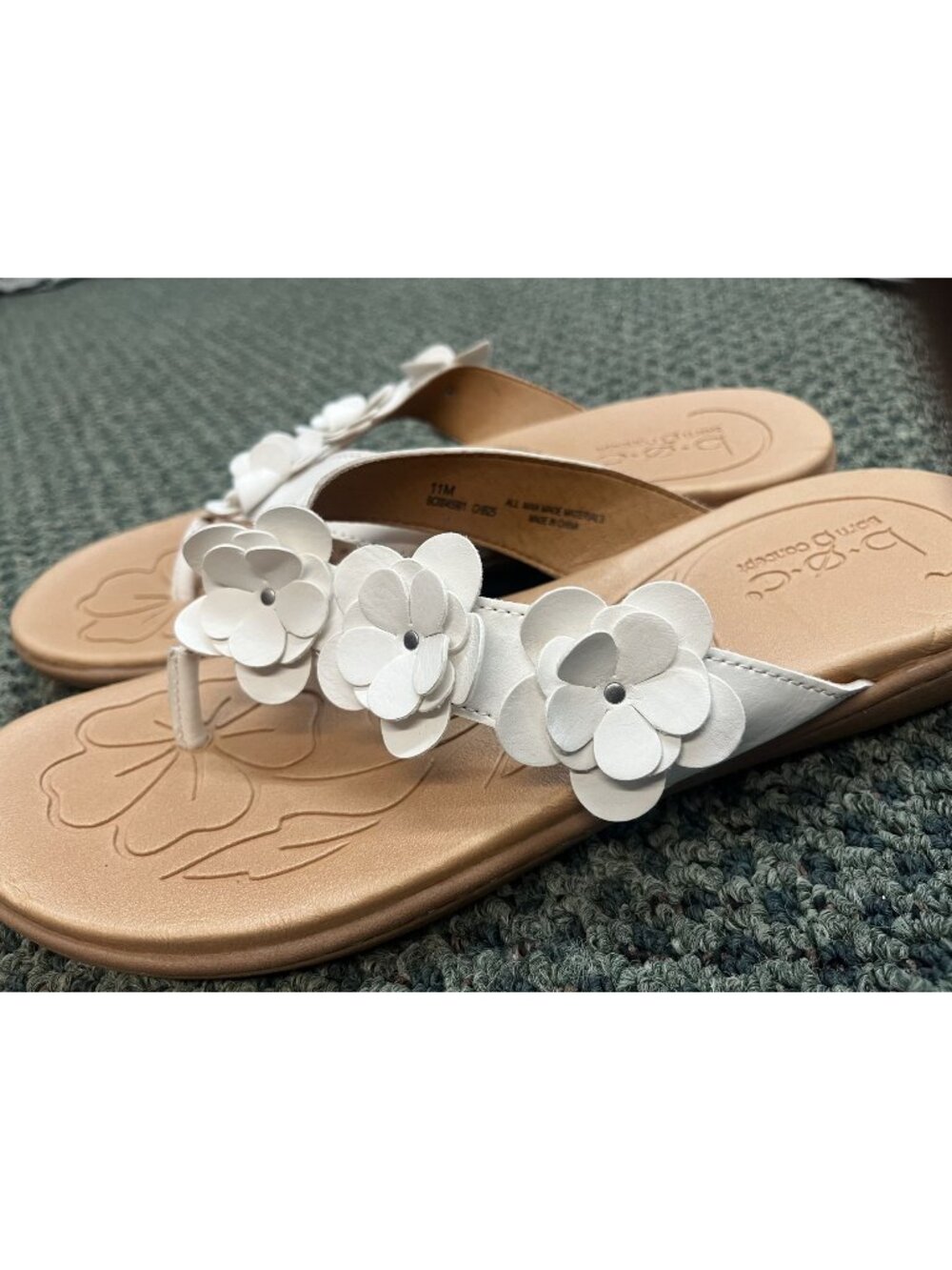 B.O.C WOMEN Thong Sandals Floral Bow